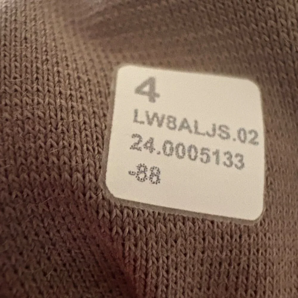 NWT New Lululemon Nulu™ Slim Fit High-Rise Midi Skirt Taupetastic Brown Pencil 4 - Picture 5 of 14